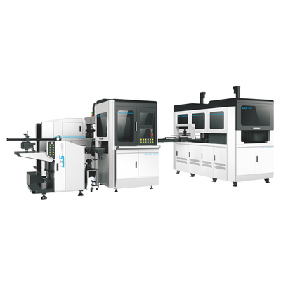 Machine rigide complètement automatique de fabrication de cartons enveloppant la formation pour la boîte en plastique de carton