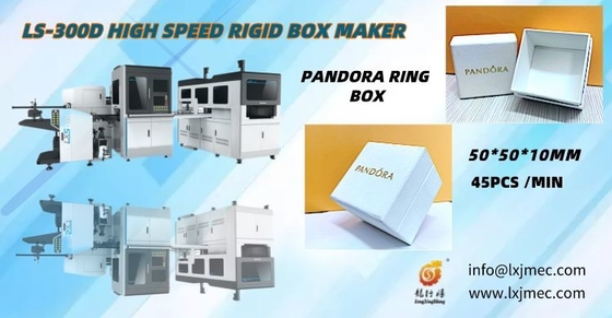 machine rigide de la fabrication de cartons 300D pour des bijoux Gem Bijou Necklace Ring Bracelet