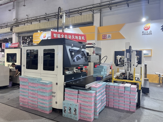 Grande vitesse rigide automatique de machine de fabrication de cartons pour la boîte douce à nourriture de chocolat d'emballage de carton