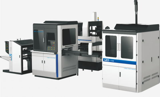 Fabrication de cartons rigide futée automatique formant la machine avec le système de PLC pour le boîte-cadeau d'emballage de carton