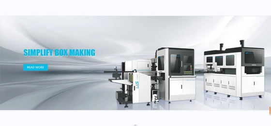 LS-1246D entièrement automatique à grande vitesse double forme de bonbons ordinateur téléphone boîte rigide machine de fabrication 40 pièces/min