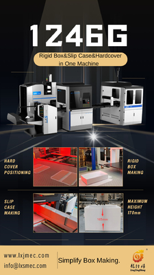 LS-1246G Système de montage et d'adhérence automatique multifonctionnel de la boîte rigide