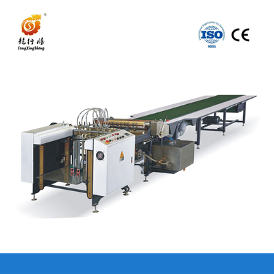 Machine à coller automatique pour la fabrication de boîtes rigides