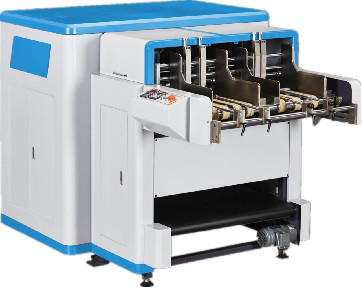 Machine à fente à haute vitesse entièrement automatique à haute densité de carte grise à haute précision 40 mètres par minute