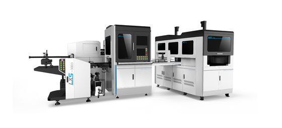 Machine rigide intelligente à grande vitesse automatique de fabrication de cartons pour le positionnement visuel de fabrication de cartons de petite taille
