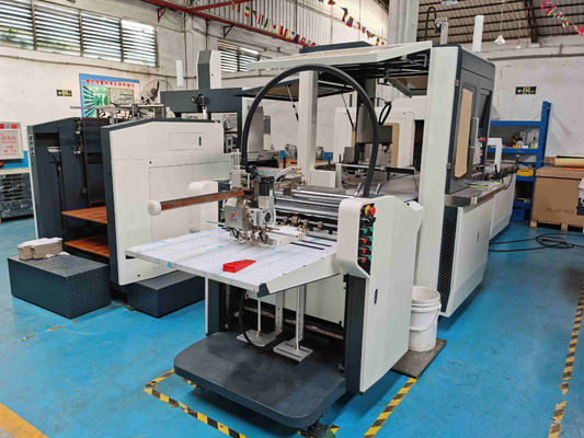 Machine rigide de fabrication de cartons de collier multifonctionnel de soins de la peau pour l'emballage
