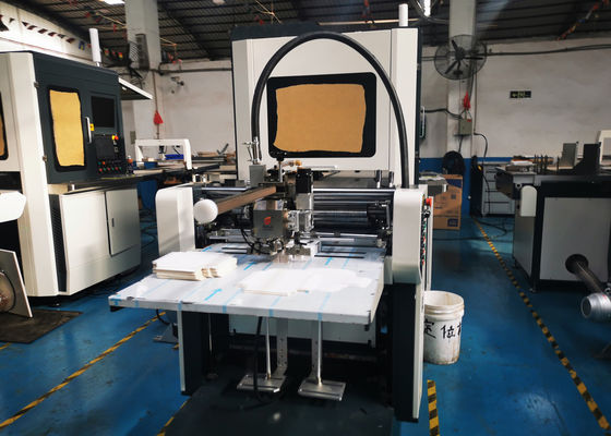 Short mobile de machine de fabrication de cartons de L135XW100mm 1856kg plaçant le temps