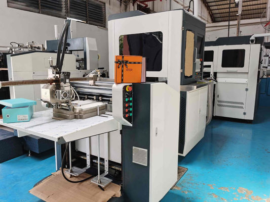 Machine 400mm dure rigide de fabrication de cartons de la machine 74mm de fabrication de cartons d'habillement de chaussure