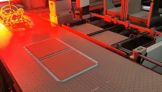 Machine automatique de fabrication de cartons pour l'usine de boîtes de téléphone de Samsung Mobile avec coller l'empâtage de alimentation