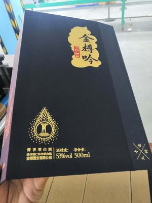 Couverture de livre rigide de boîte faisant la stratification L5982XW3188XH2111mm de machine