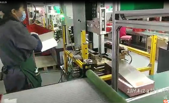 Machine rigide de fabrication de cartons de bijoux pour la boîte formant avec l'opération facile pour l'usine turque de client