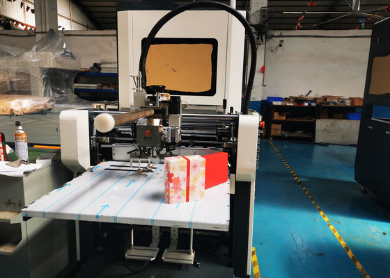 Boîte de collage de papier de la machine ISO9001 de cadeau plaçant l'empâtage pour la boîte rigide