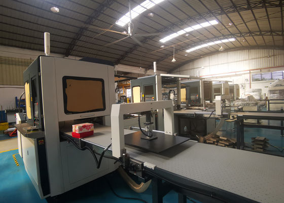 machine de fabrication de boîte de papier de la machine L5983mm de fabrication de cartons de l'emballage 33pcs/min