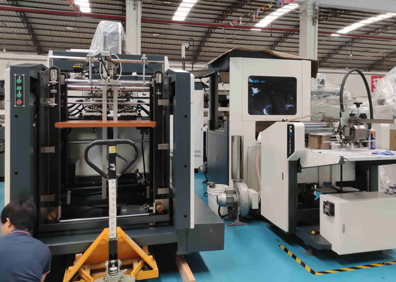 PCs rigides automatiques intelligents Min Speed de l'usine 25 de plissement de machine de fabrication de cartons