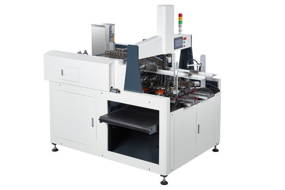 Bande en plastique automatique pour le coin de boîte collant la machine pour la boîte rigide et les boîtes spéciales de forme