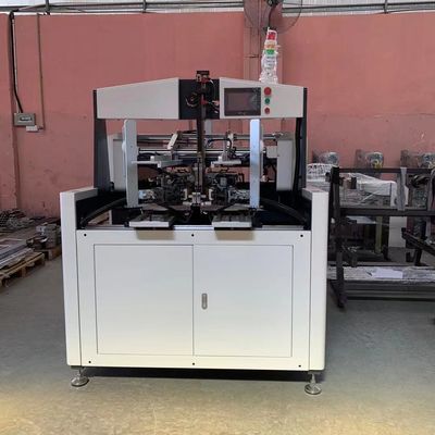 Angle collant la ligne rigide complètement automatique de fabrication de cartons de la machine L1650mm de boîte-cadeau
