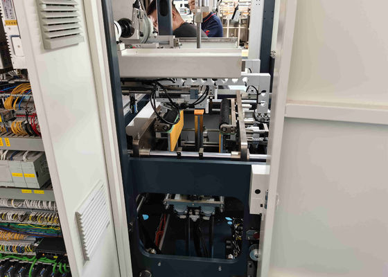 machine Max Cardboard L550XW400mm de 40pcs/Min Rigid Packaging Box Making