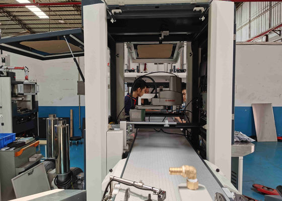 Grande vitesse rigide de la taille 12mm 100mm de boîte de machine de fabrication de cartons de carton