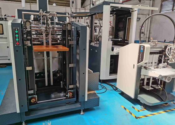 40pcs/Min Gift Box Making Machine L120XW70mm plaçant le collage