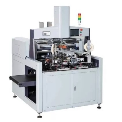 Coin de boîte à confiserie de contrôle de PLC collant la machine 75pcs/min