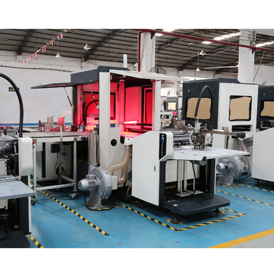 Fabrication de cartons de carton plaçant la machine avec de doubles caméras de Basler