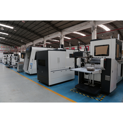 Fabrication de cartons de carton plaçant la machine avec de doubles caméras de Basler