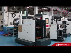 Machine rigide intelligente complètement automatique de fabrication de cartons, petit fabricant de boîte en carton de cadeau